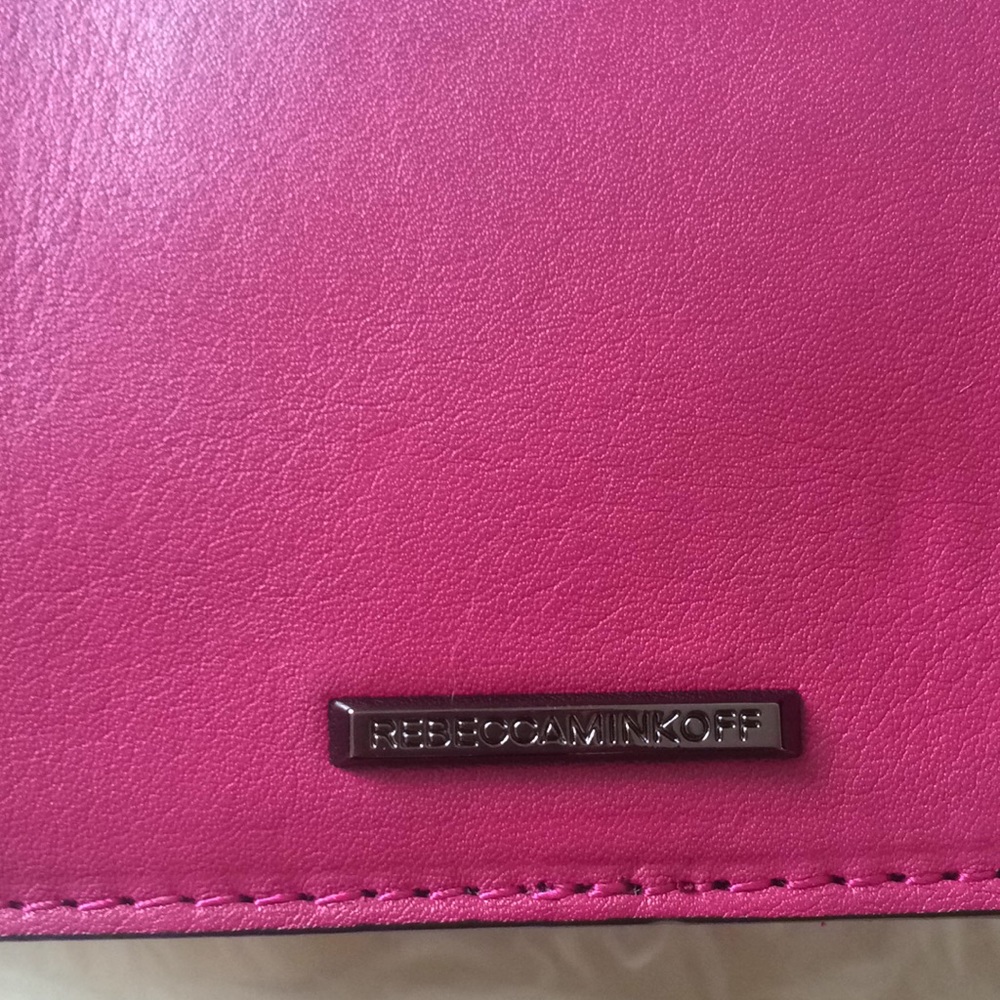 Rebecca Minkoff Crossbody Chevron Suede w/Tassle - Picture 7 of 13